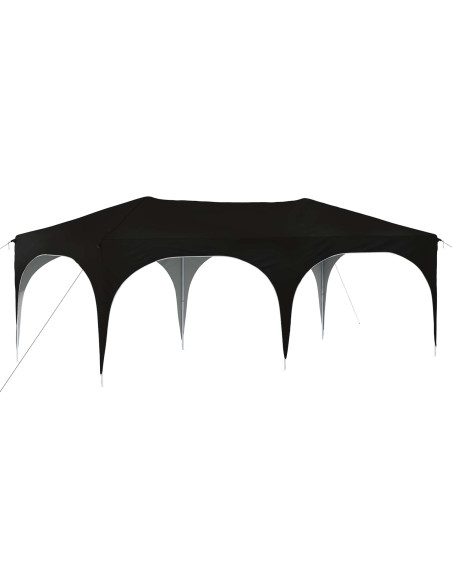 Tenda per feste a pop-up Nero 575 x 288 x 245 cm Tessuto Oxford