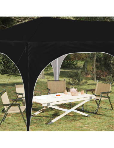 Tenda per feste a pop-up Nero 575 x 288 x 245 cm Tessuto Oxford