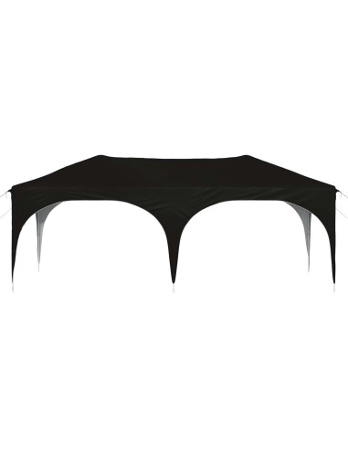 Tenda per feste a pop-up Nero 575 x 288 x 245 cm Tessuto Oxford