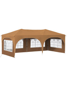 Tenda per feste a pop-up Beige 575 x 288 x 245 cm 2