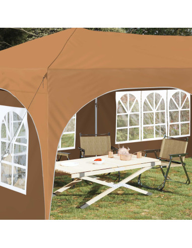 Tenda per feste a pop-up Beige 575 x 288 x 245 cm