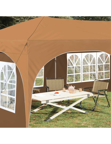 Tenda per feste a pop-up Beige 575 x 288 x 245 cm