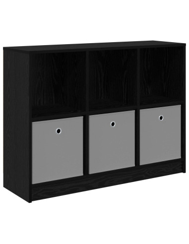 Credenza con cassetto Rovere Nero 102 x 32 x 73,5 cm
