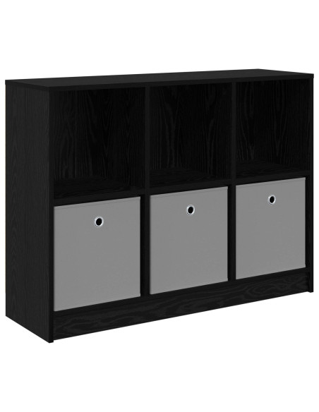 Credenza con cassetto Rovere Nero 102 x 32 x 73,5 cm