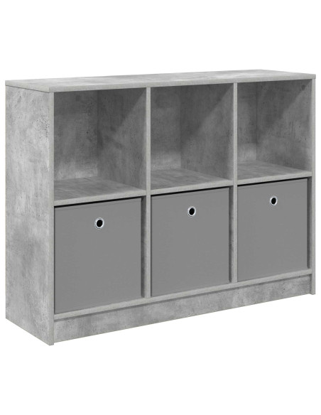 Credenza con cassetto Grigio cemento 102 x 32 x 73,5 cm