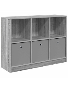 Credenza con cassetto Grigio Sonoma 102 x 32 x 73,5 cm 2