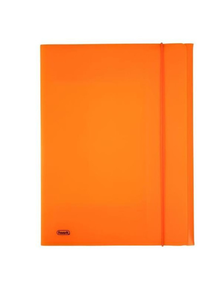 CART. ELASTICO NEON 24X33 ARANCIO