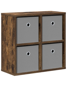 Credenza con cassetto Rovere fumé 49,5 x 22 x 47 cm 2