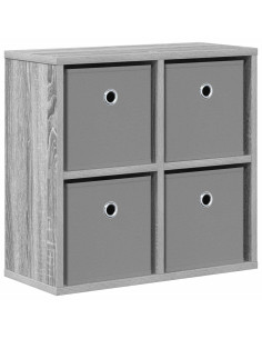 Credenza con cassetto Grigio Sonoma 49,5 x 22 x 47 cm 2