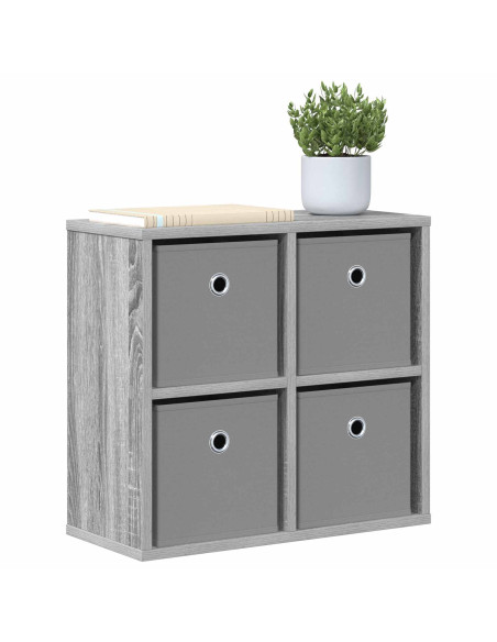 Credenza con cassetto Grigio Sonoma 49,5 x 22 x 47 cm