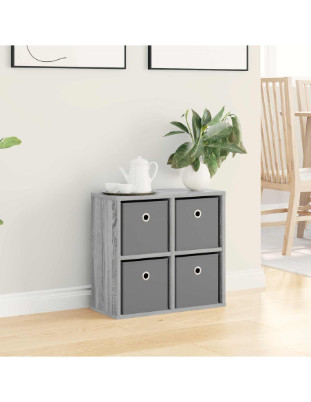 Credenza con cassetto Grigio Sonoma 49,5 x 22 x 47 cm