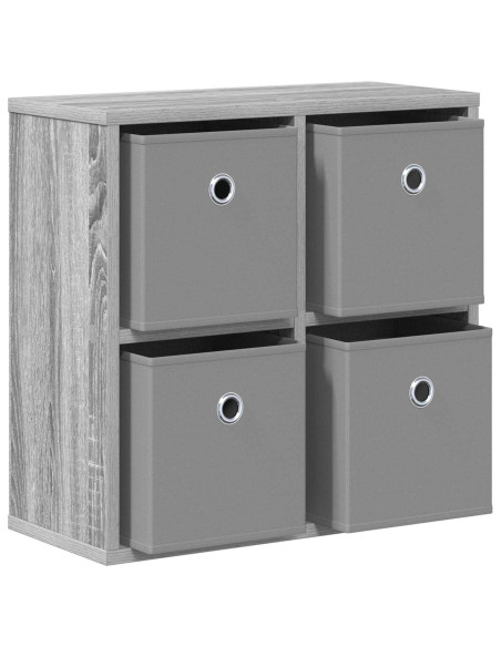 Credenza con cassetto Grigio Sonoma 49,5 x 22 x 47 cm