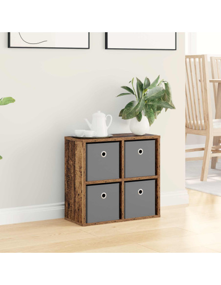 Credenza con cassetto Legno vecchio 49,5 x 22 x 47 cm