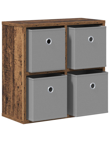 Credenza con cassetto Legno vecchio 49,5 x 22 x 47 cm