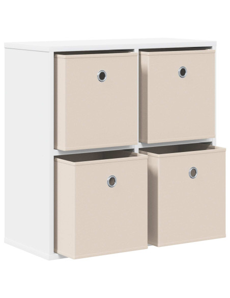 Credenza con cassetto Bianco 59,5 x 27 x 57 cm
