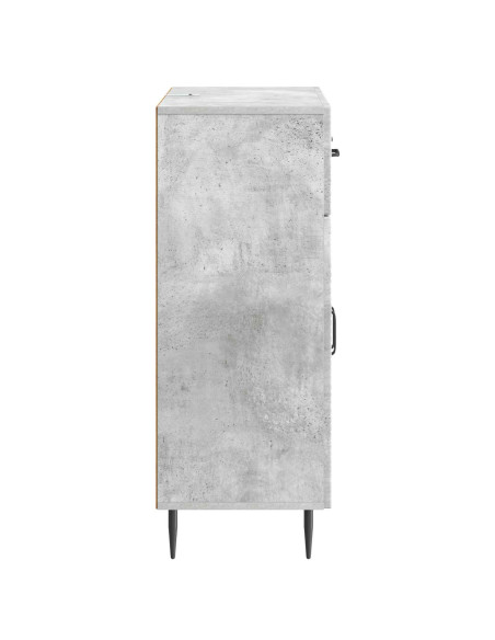 Credenza con cassetto Grigio Cemento 66 x 34,5 x 89,5 cm