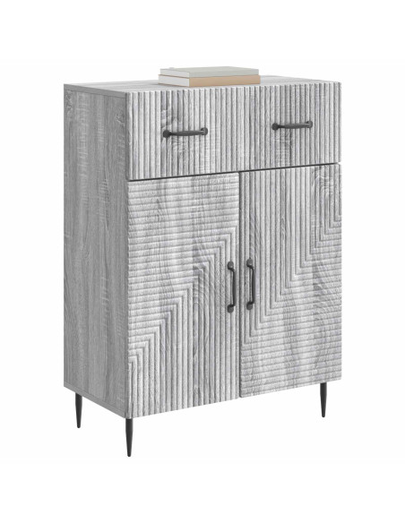Credenza Grigio Sonoma 66 x 34,5 x 89,5 cm Legno ingegnerizzato