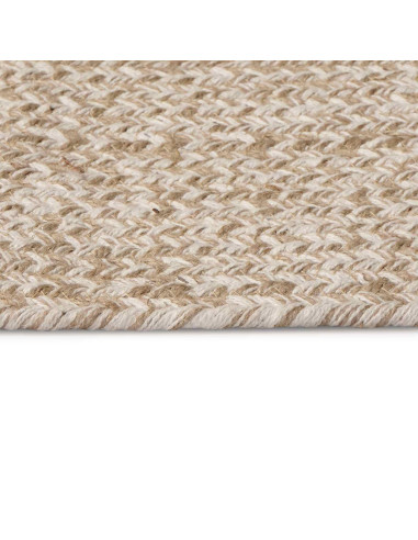 Tappeti per area Bianco 100 x 152 cm Juta