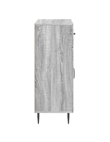 Credenza Grigio Sonoma 66 x 34,5 x 89,5 cm Legno ingegnerizzato