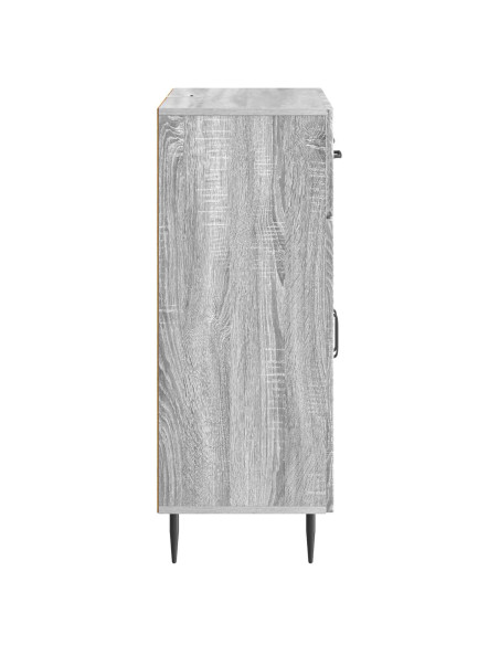 Credenza Grigio Sonoma 66 x 34,5 x 89,5 cm Legno ingegnerizzato