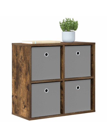 Credenza con cassetto Rovere fumé 59,5 x 27 x 57 cm