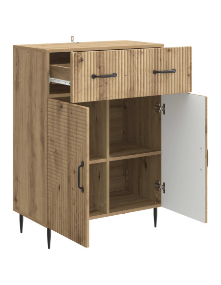 Credenza con cassetto Rovere Artigianale 66 x 34,5 x 89,5 cm