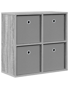 Credenza con cassetto Grigio Sonoma 59,5 x 27 x 57 cm 2