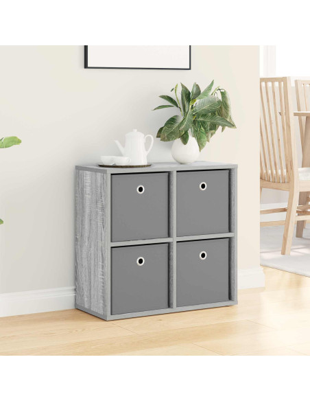 Credenza con cassetto Grigio Sonoma 59,5 x 27 x 57 cm