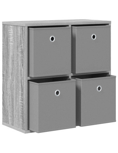 Credenza con cassetto Grigio Sonoma 59,5 x 27 x 57 cm