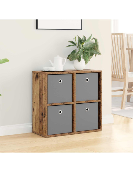 Credenza con cassetto Legno vecchio 59,5 x 27 x 57 cm
