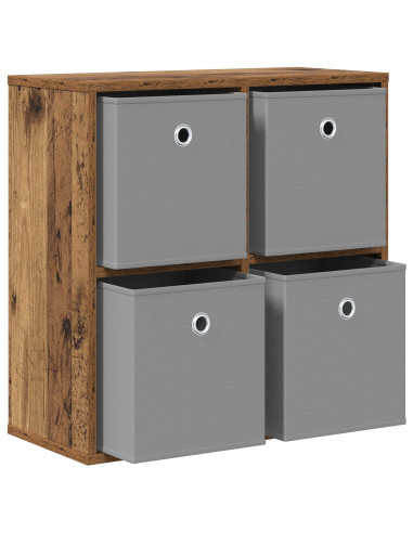 Credenza con cassetto Legno vecchio 59,5 x 27 x 57 cm