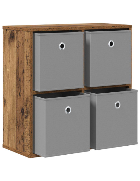 Credenza con cassetto Legno vecchio 59,5 x 27 x 57 cm