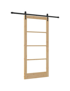 Porta scorrevole Naturale 93 x 202 cm 2