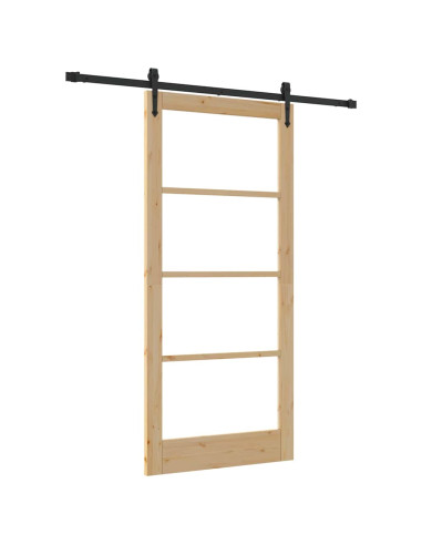 Porta scorrevole Naturale 93 x 202 cm