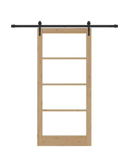 Porta scorrevole Naturale 93 x 202 cm