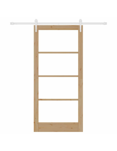 Porta scorrevole Naturale 93 x 202 cm