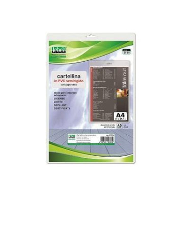 PORTA AVVISI PVC A4