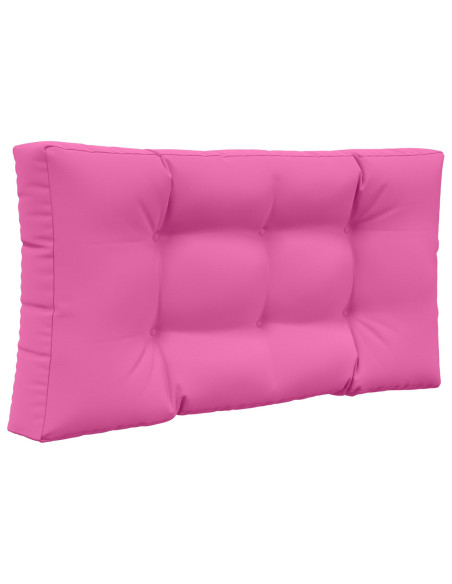 Cuscino per divano da esterno 3 pcs Rosa Poliestere