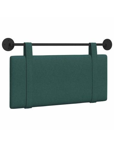 Testata appesa Tinta unita Verde Scuro 100 x 55 x 5 cm Tessuto