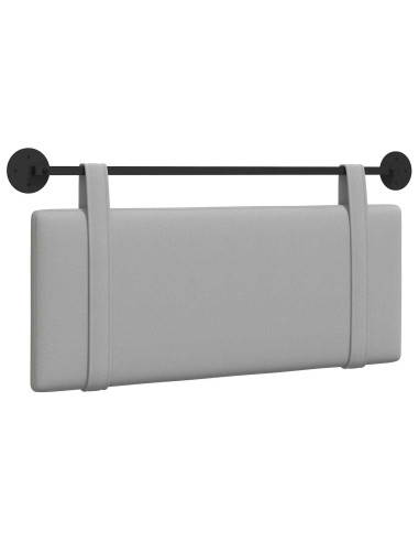 Testata appesa Grigio Nuvola 110 x 55 x 5 cm Tessuto