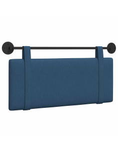 Testata appesa Montaggio a parete Blu 110 x 55 x 5 cm Tessuto 2