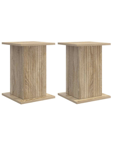 Supporto per piante 2 pcs Rovere Sonoma 30,5 x 30 x 43 cm