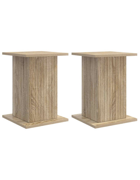 Supporto per piante 2 pcs Rovere Sonoma 30,5 x 30 x 43 cm