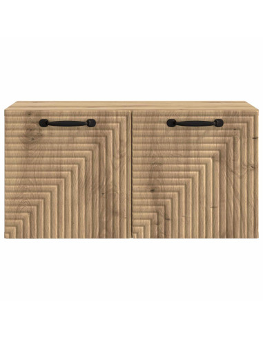 Mobile Porta TV da Muro Rovere Artigianale 59,5 x 31 x 30 cm