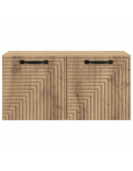 Mobile Porta TV da Muro Rovere Artigianale 59,5 x 31 x 30 cm
