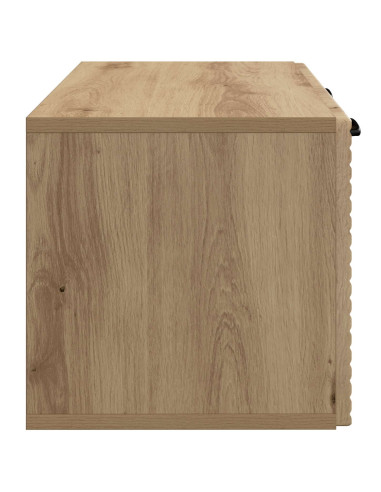 Mobile Porta TV da Muro Rovere Artigianale 59,5 x 31 x 30 cm