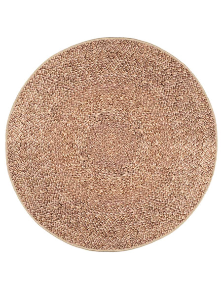 Runner Tappeto MARSA Giallo 120 x 120 cm Poliestere e PVC