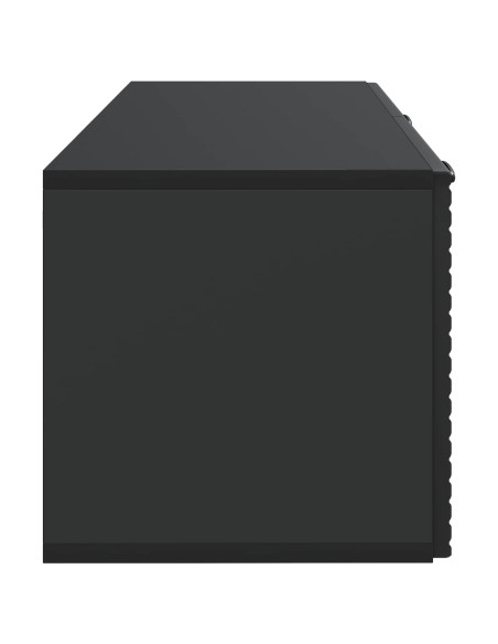 Mobile Porta TV da Muro Nero 78,5 x 31 x 30 cm