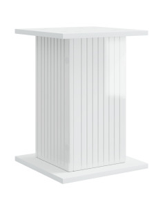 Supporto per piante Bianco Lucido 30,5 x 30 x 43 cm 2
