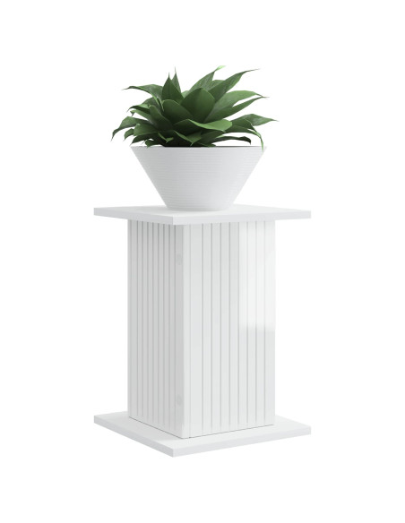 Supporto per piante Bianco Lucido 30,5 x 30 x 43 cm